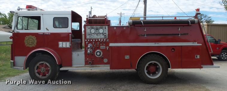 image for item DB2544 1974 Mack MB-685 fire truck