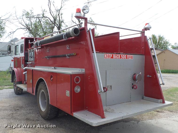 image for item DB2544 1974 Mack MB-685 fire truck