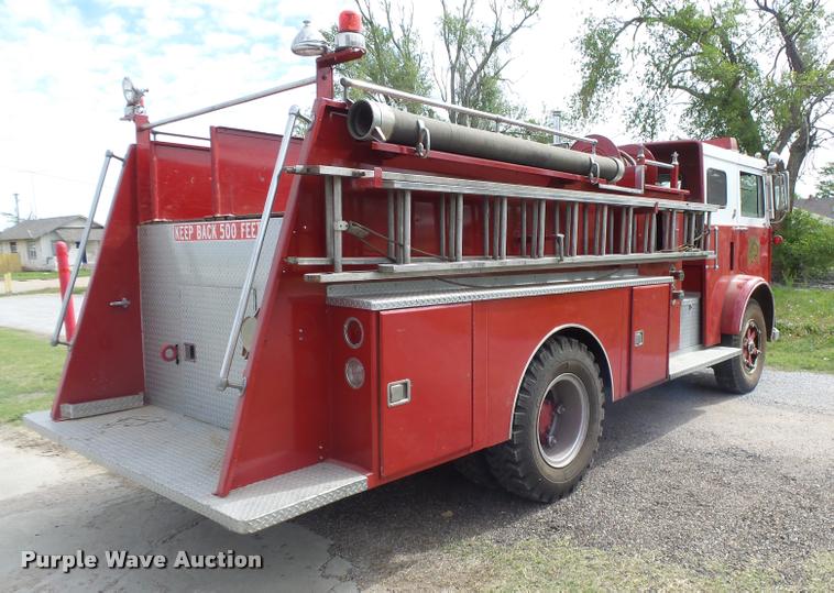 image for item DB2544 1974 Mack MB-685 fire truck