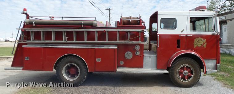 image for item DB2544 1974 Mack MB-685 fire truck