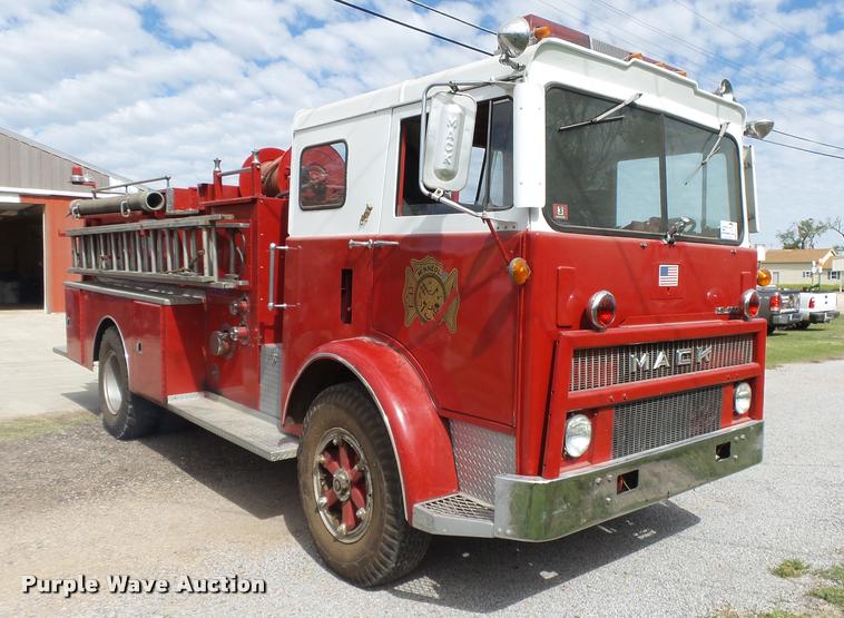 image for item DB2544 1974 Mack MB-685 fire truck