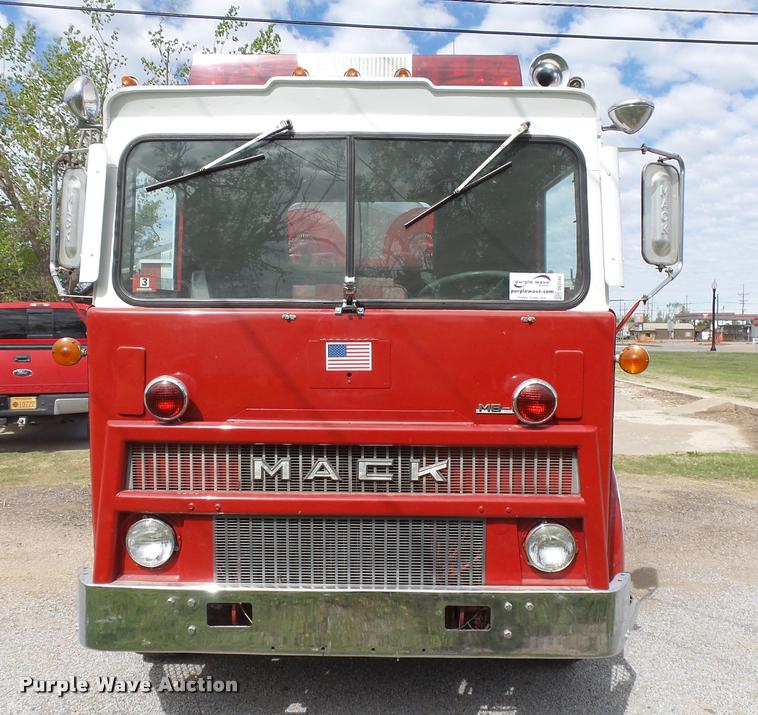 image for item DB2544 1974 Mack MB-685 fire truck