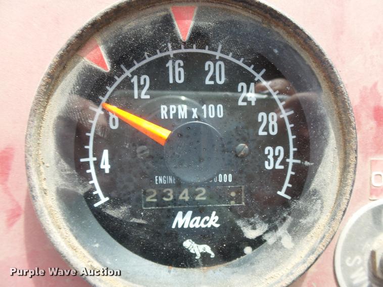 image for item DB2544 1974 Mack MB-685 fire truck