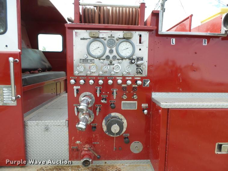 image for item DB2544 1974 Mack MB-685 fire truck