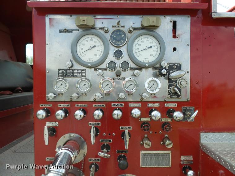 image for item DB2544 1974 Mack MB-685 fire truck