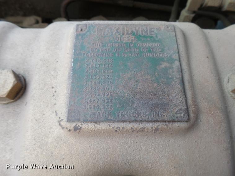 image for item DB2544 1974 Mack MB-685 fire truck