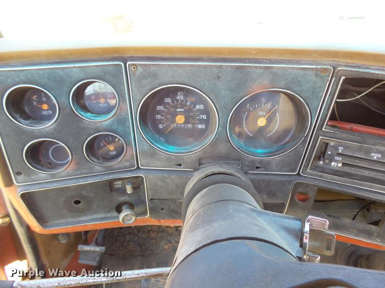 image for item DB2566 1980 Chevrolet Custom Deluxe 30 pickup truck cab and chassis