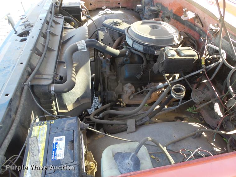 image for item DB2566 1980 Chevrolet Custom Deluxe 30 pickup truck cab and chassis