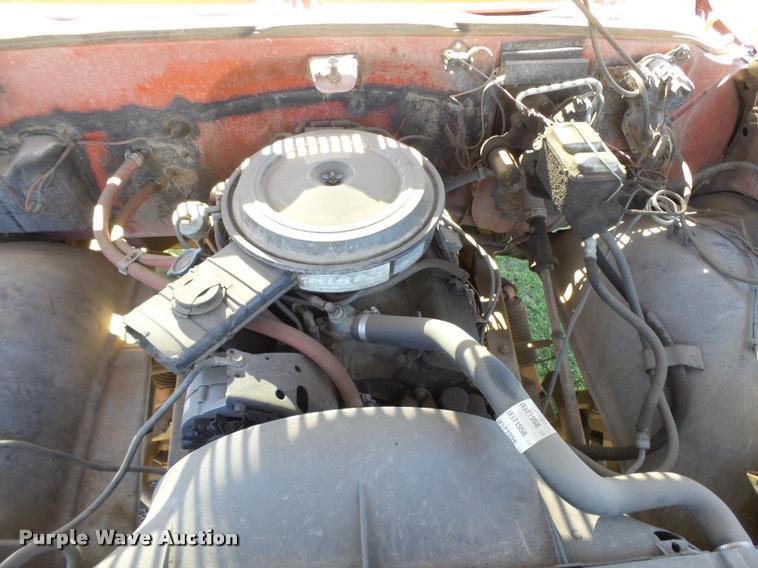 image for item DB2566 1980 Chevrolet Custom Deluxe 30 pickup truck cab and chassis