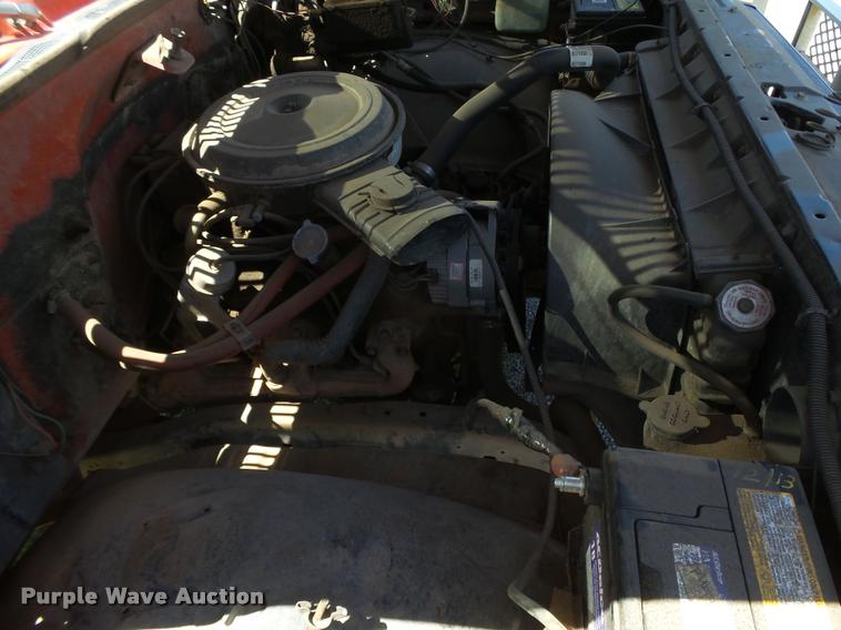 image for item DB2566 1980 Chevrolet Custom Deluxe 30 pickup truck cab and chassis