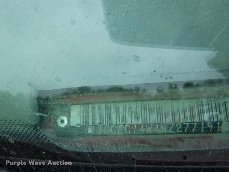 image for item DB3920 1998 Chevrolet 1500 pickup truck