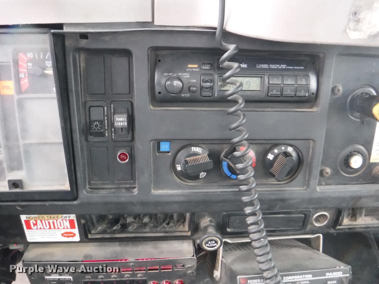 image for item DB3923 1997 International 2554 tanker fire truck