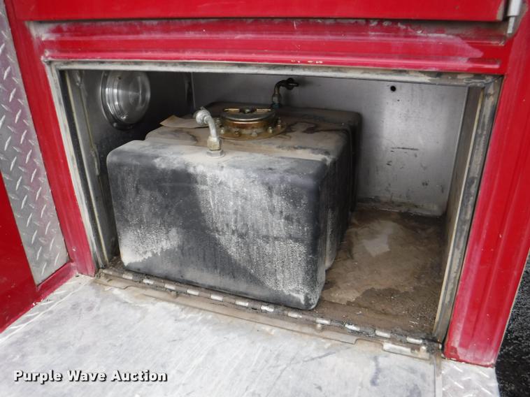 image for item DB3923 1997 International 2554 tanker fire truck