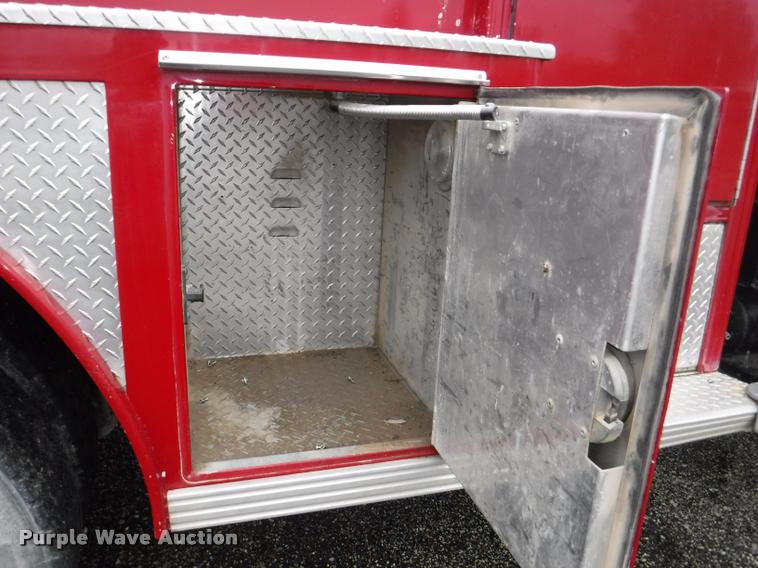 image for item DB3923 1997 International 2554 tanker fire truck