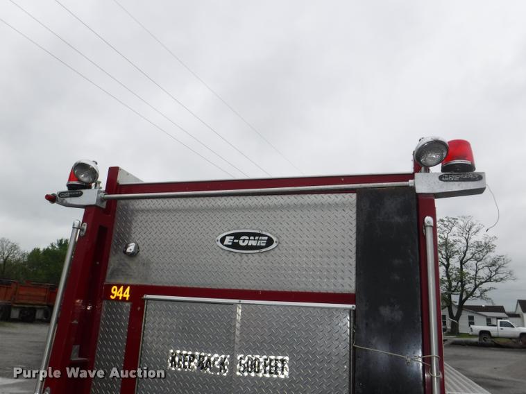 image for item DB3923 1997 International 2554 tanker fire truck