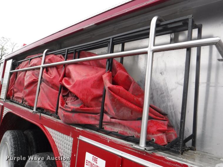 image for item DB3923 1997 International 2554 tanker fire truck