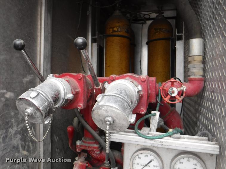 image for item DB3923 1997 International 2554 tanker fire truck