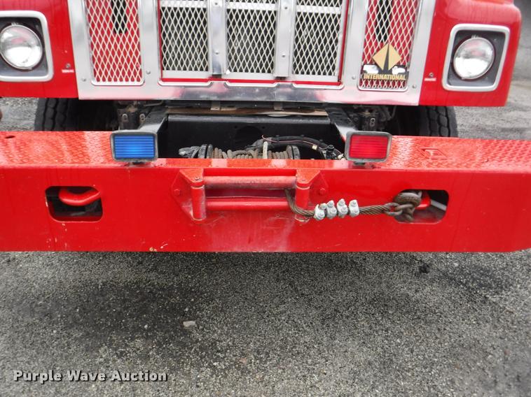 image for item DB3923 1997 International 2554 tanker fire truck