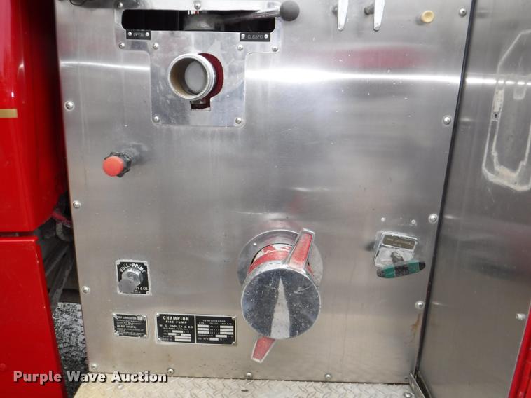 image for item DB3924 1984 Ford L8501 Louisville 101 tanker fire truck