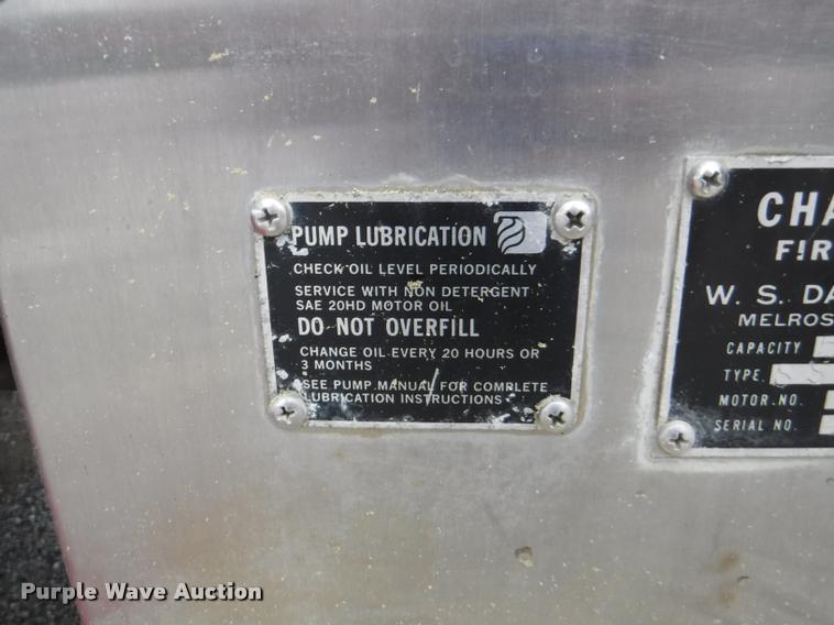 image for item DB3924 1984 Ford L8501 Louisville 101 tanker fire truck