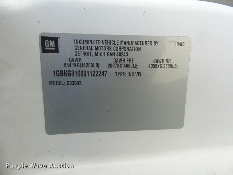 image for item DD9437 2009 Chevrolet Express 3500 ambulance