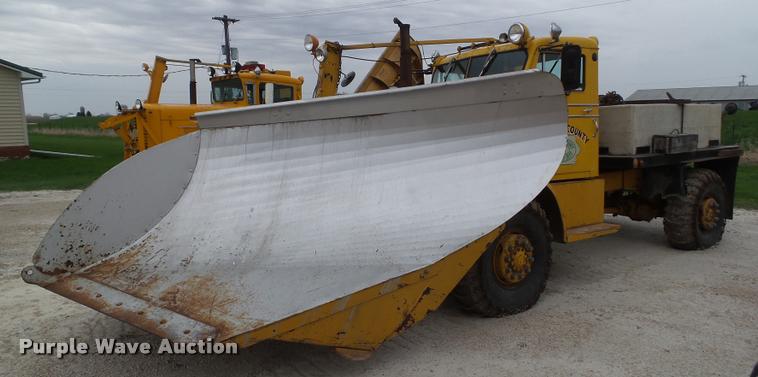 image for item DH9260 1960 Oshkosh W-B-906 flatbed truck