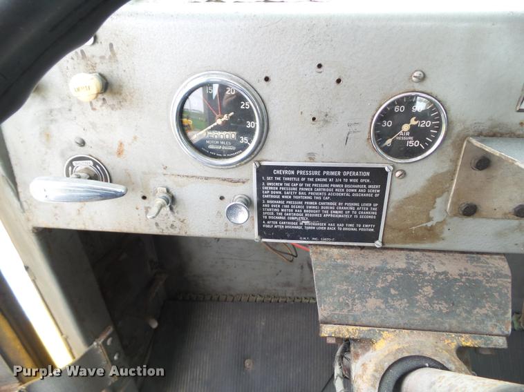 image for item DH9260 1960 Oshkosh W-B-906 flatbed truck