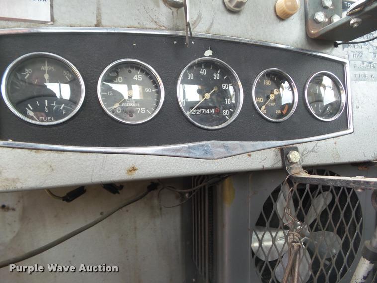 image for item DH9260 1960 Oshkosh W-B-906 flatbed truck