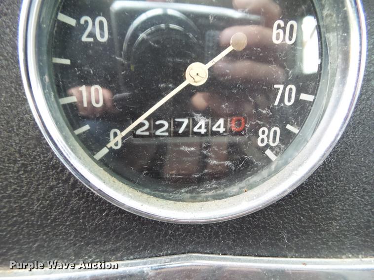 image for item DH9260 1960 Oshkosh W-B-906 flatbed truck