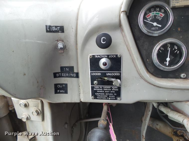 image for item DH9262 1975 FWD KB4-1116 snow thrower truck