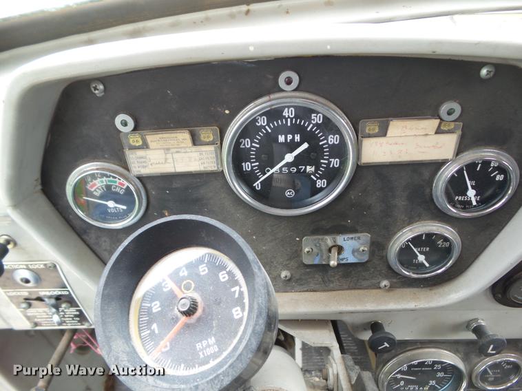 image for item DH9262 1975 FWD KB4-1116 snow thrower truck