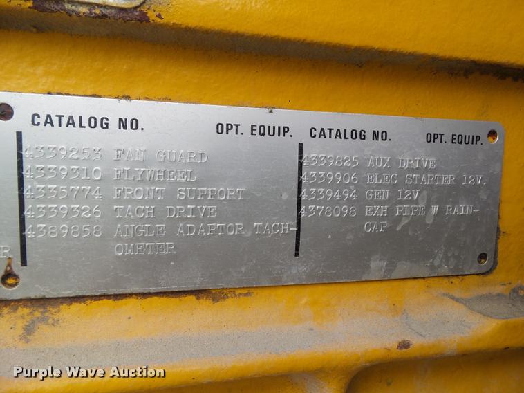 image for item DH9262 1975 FWD KB4-1116 snow thrower truck