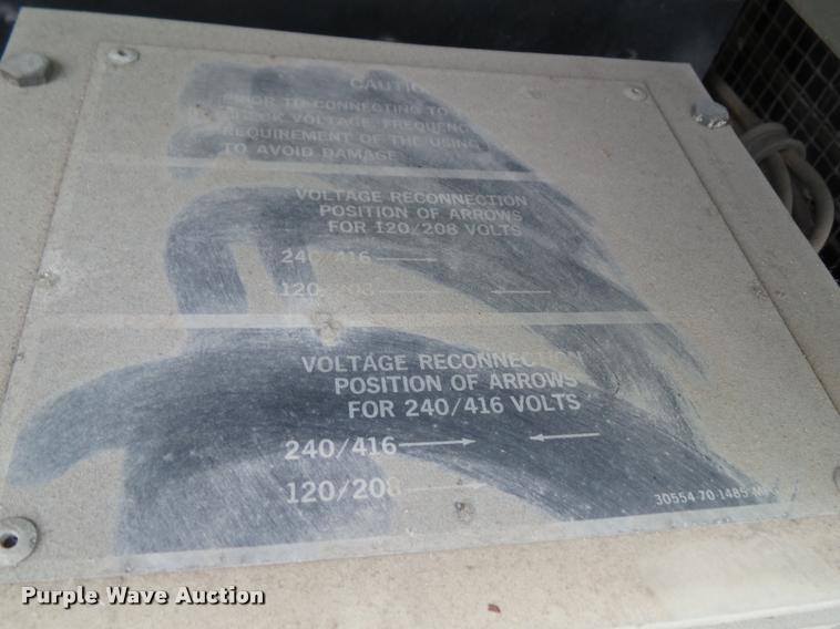 image for item DH9263 1986 John R Hollingsworth Co. MEP-005A generator