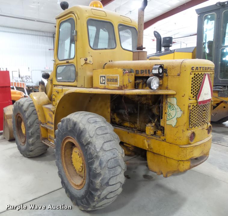 image for item DH9280 1967 Caterpillar 922B wheel loader