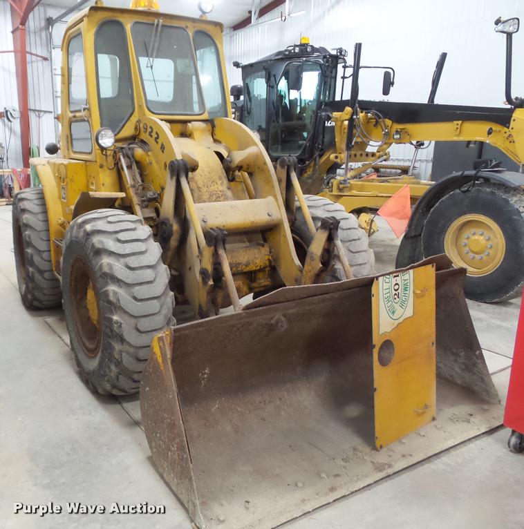 image for item DH9280 1967 Caterpillar 922B wheel loader
