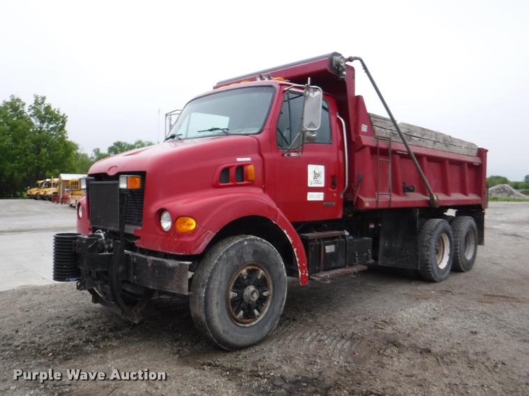 image for item DJ9010 2002 Sterling LT7500 dump truck