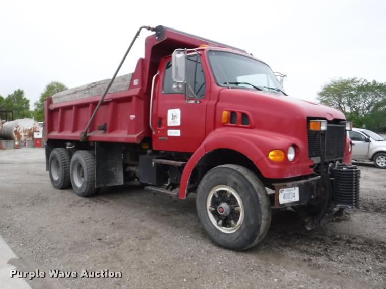 image for item DJ9010 2002 Sterling LT7500 dump truck
