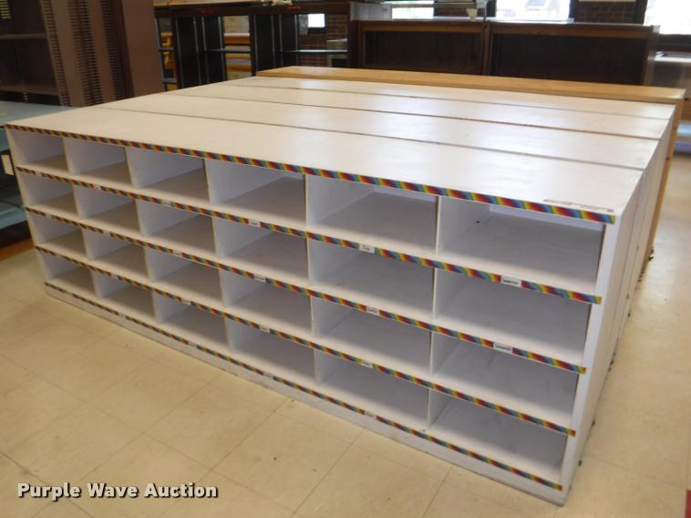 image for item DJ9031 (5) wood shelving units