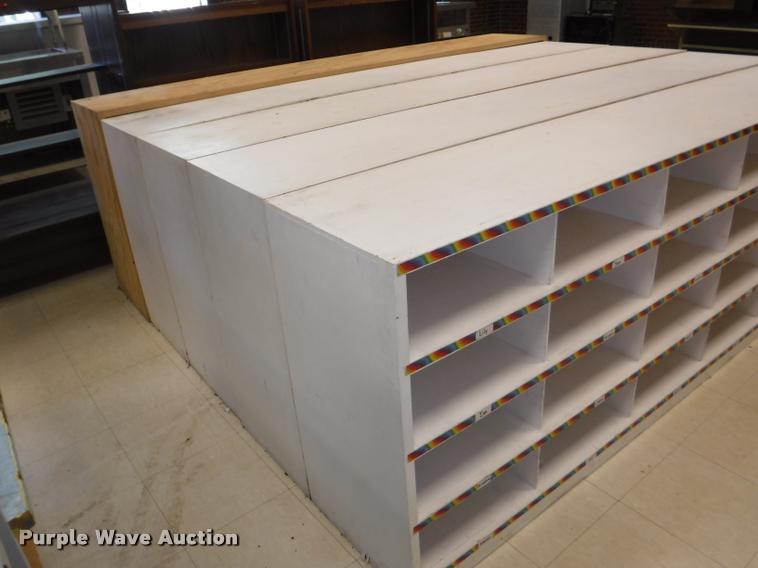 image for item DJ9031 (5) wood shelving units