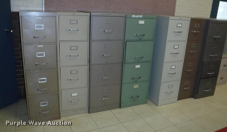 image for item DJ9034 (11) metal filing cabinets
