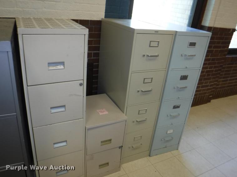 image for item DJ9034 (11) metal filing cabinets