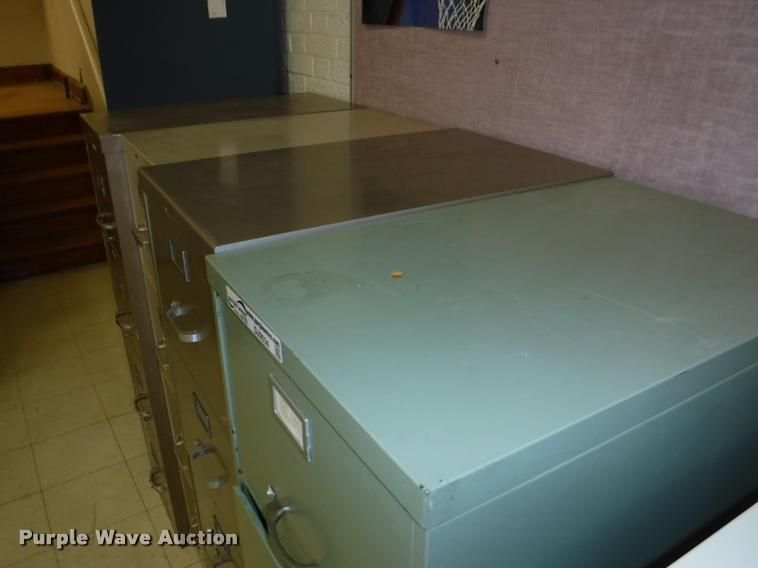 image for item DJ9034 (11) metal filing cabinets