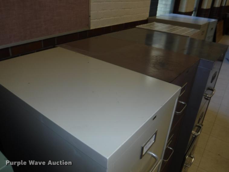 image for item DJ9034 (11) metal filing cabinets