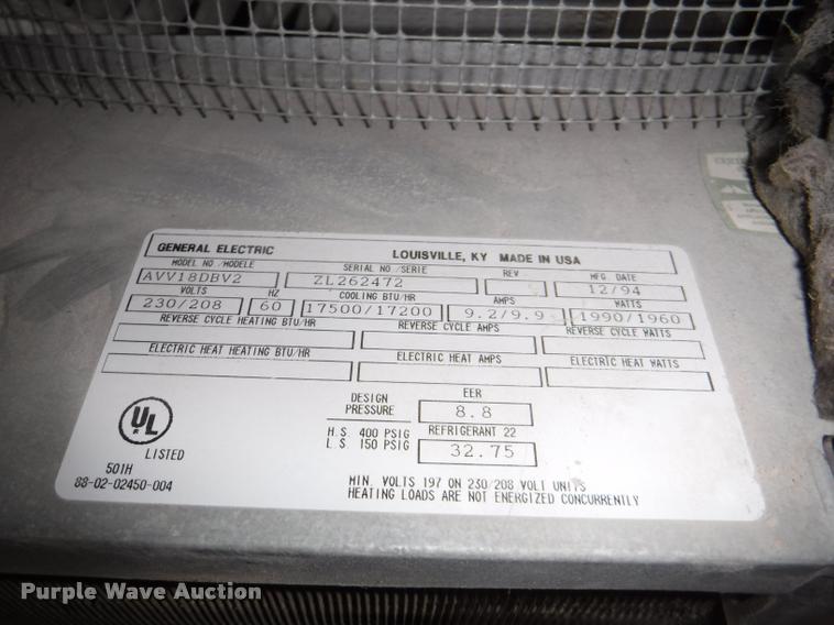 image for item DJ9036 (9) GE window AC units