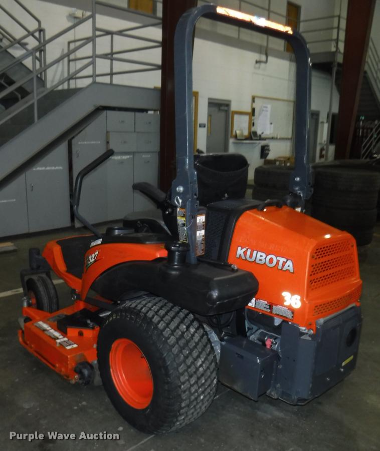 image for item DJ9049 Kubota ZG327 riding lawn mower