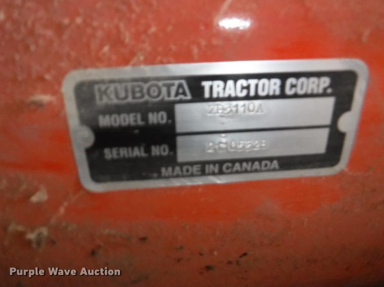 image for item DJ9081 Kubota ZD331 ZTR lawn mower