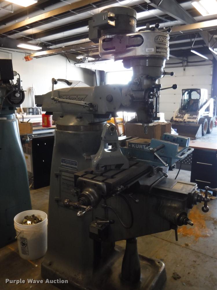 Bridgeport drill press in Gardner, KS Item DJ9119 sold Purple Wave