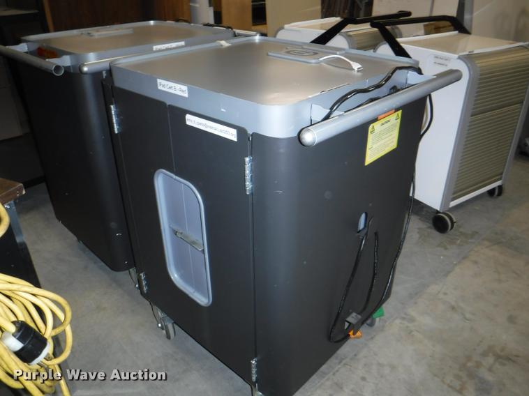 image for item DJ9223 (2) Bretford iPad charging carts