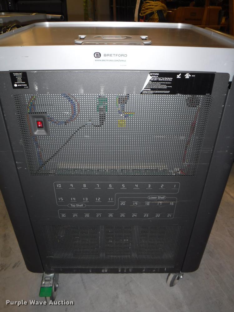 image for item DJ9223 (2) Bretford iPad charging carts