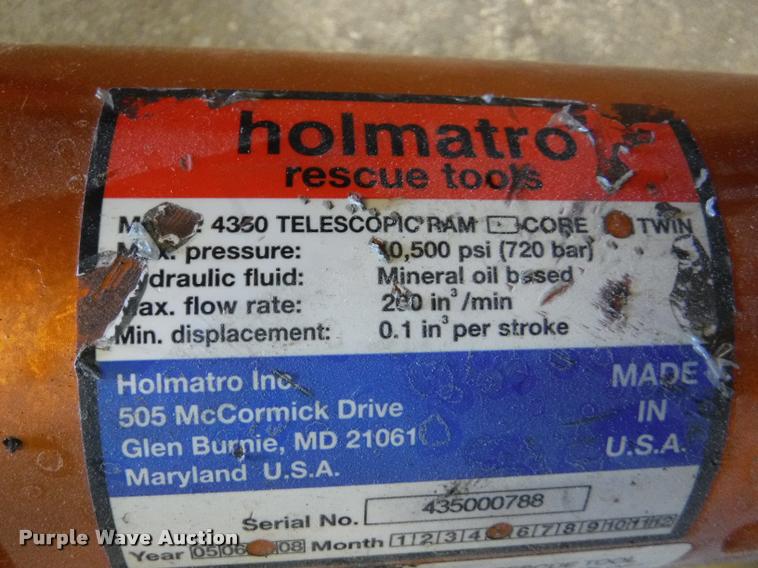 image for item DJ9229 Holmatro Jaws-of-Life rescue system